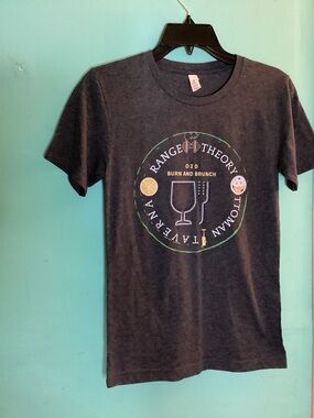 Orange Theory Brunch & Burn Ottoman Taverna T-Shirt Size XS EUC